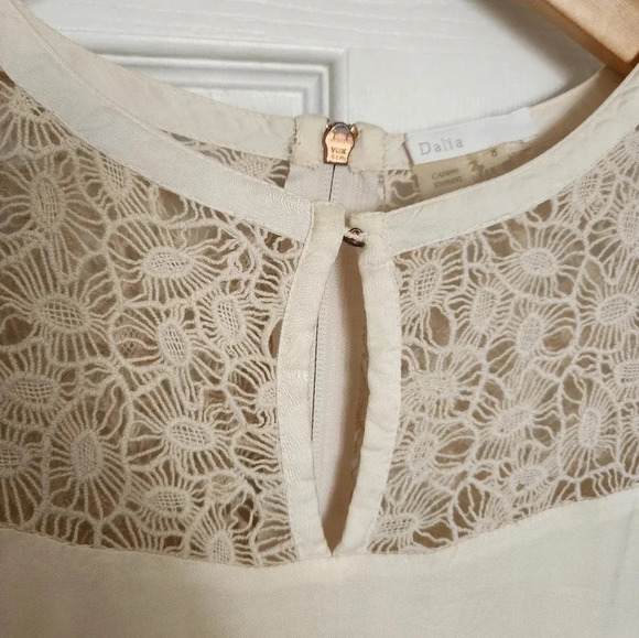 Dalia  Womens Dress Sleevless Lace Zipper on Back Lined Size 8 M - Picture 6 of 8